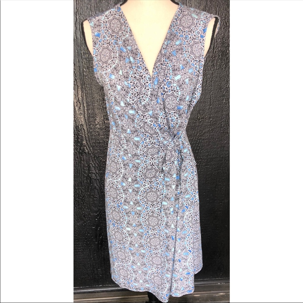 Dana Buchman Wrap Dress Size Large